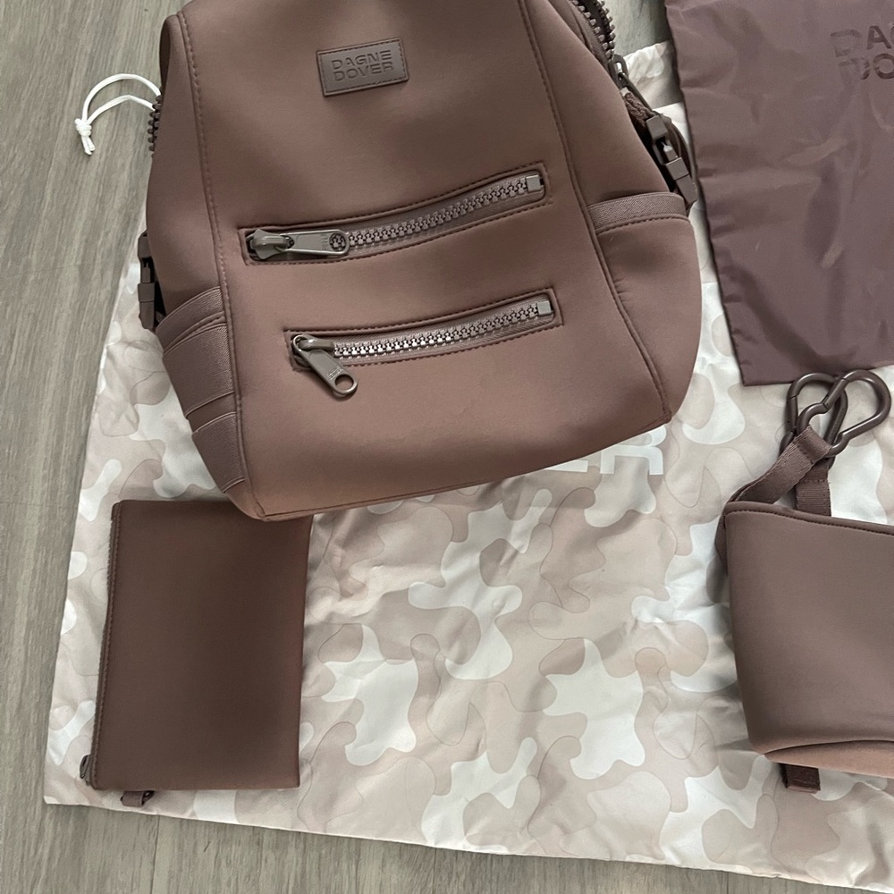 Dagne Dover Dune Diaper Backpack with Accessories